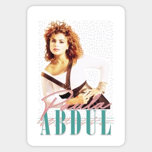 Paula Abdul /// 80s Vintage Aesthetic Design Sticker